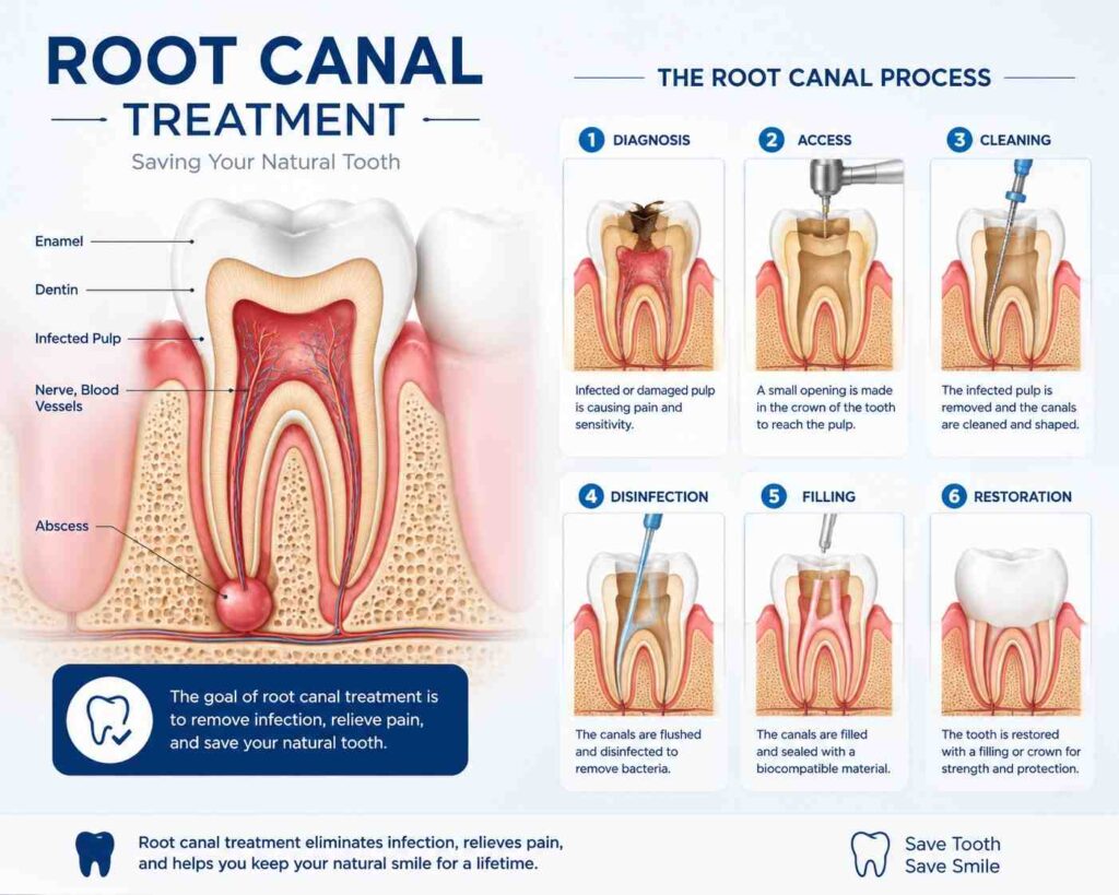Root Canal Treatment Dubai