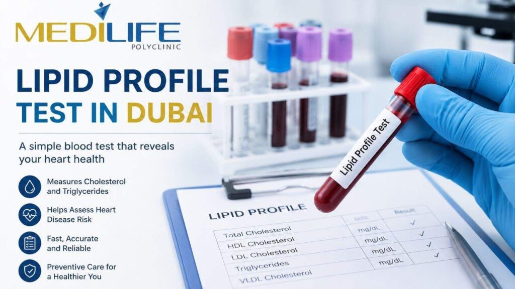 Lipid profile test in dubai
