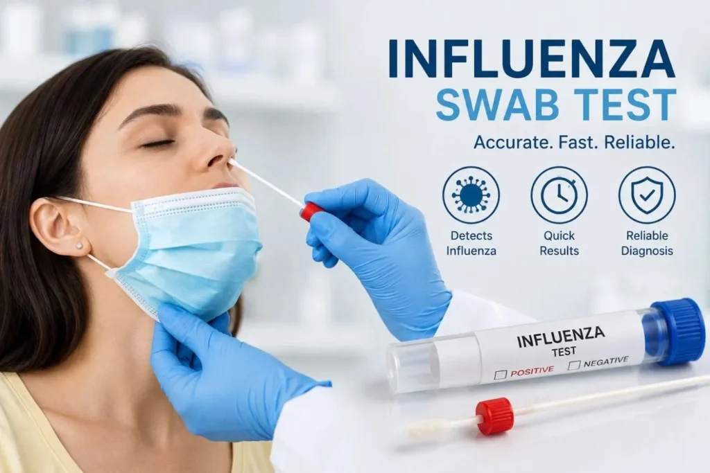 influenza swab test